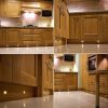 Set of 10 LED Deck Lights / Decking / Plinth / Kitchen Lighting Set - Warm White (15mm)