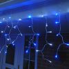5 Metre LED Icicle Lights in Blue / White, Connectable, 200 LED's
