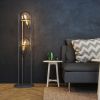 Bright Lightz Twin Globe Industrial Floor Lamp