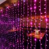 Pink LED Curtain Light, 2M x 5M, Connectable, 1000 LED's