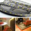 12v Red LED Strip Light, 5050, 60 LED's per Metre