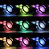Set of 10 RGB Colour Changing LED Deck Lights / Decking / Plinth / Kitchen Lighting Set - 30mm