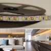 12v Warm White LED Strip Light, 3528, 120 LED's Per Metre