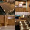 Set of 10 LED Deck Lights / Decking / Plinth / Kitchen Lighting Set - Warm White (30mm)