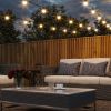 10 Metre Warm White Festoon Light Set, Connectable