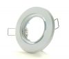 White GU10 Downlight Fitting with Adjustable Tilt 