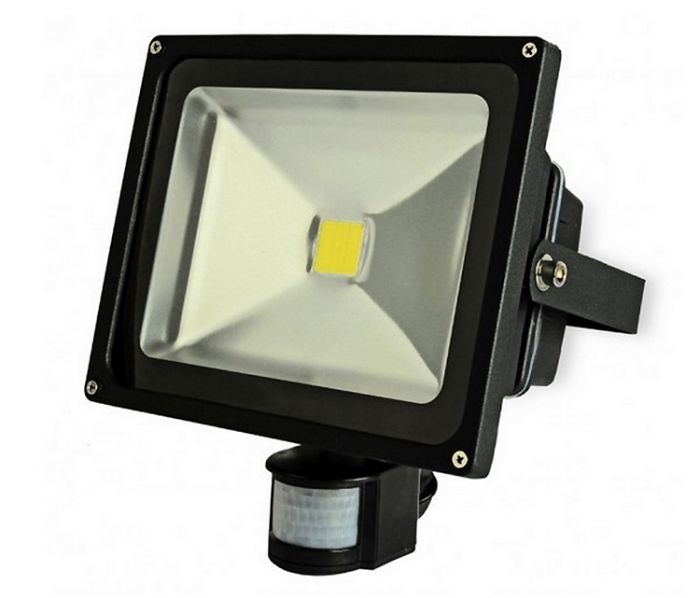 50W 50 Watt Super Bright LED Floodlight with PIR Sensor 500W Halogen