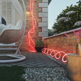 Red LED Rope Light, Multi - Function, 2 Metre - 100 Metre Length Options