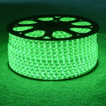 220v LED Strip Light + UK Plug, Green, 1 Metre – 100 Metre Lengths