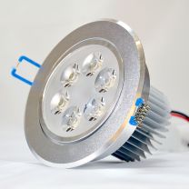 6 Watt Round LED Downlight / Ceiling Light = 50W - 60W Halogen