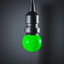 Festoonz E27 Green A60 LED Festoon Bulb