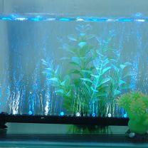 Blue & White LED Aquarium /  Fish Tank Airstone Bubble Light 