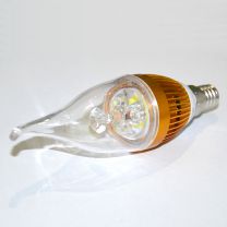 E14 / SES 3W COB LED Candle Bulb, Dimmable