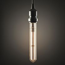 Festoonz 4W E27 Fully Dimmable Vintage LED Light Bulb, Tubular Filament Style, Warm White
