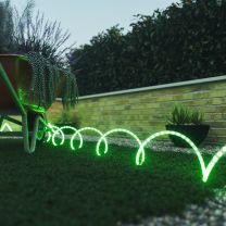 Green LED Rope Light, Multi - Function, 2 Metre - 100 Metre Length Options
