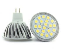 MR16 4W LED Bulb with 20 x 5050 SMD chips = 40W - 50W Halogen