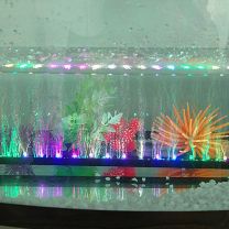 Multicolour LED Aquarium /  Fish Tank Airstone Bubble Light 