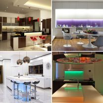 RGB, Colour Changing Under Cabinet Kitchen Lighting / Plasma TV LED Strip Sets