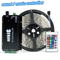 Music / Sound to Light RGB Strip Light Controller