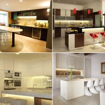 Warm White Under Cabinet Kitchen Lighting / Plasma TV LED Strip Sets