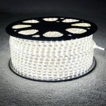 220v LED Strip Light + UK Plug, Cool White, 1 Metre – 100 Metre Lengths