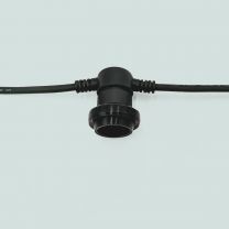Festoonz E27 Black Festoon Belt / Cable, Connectable