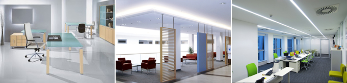 Office sales strip lights